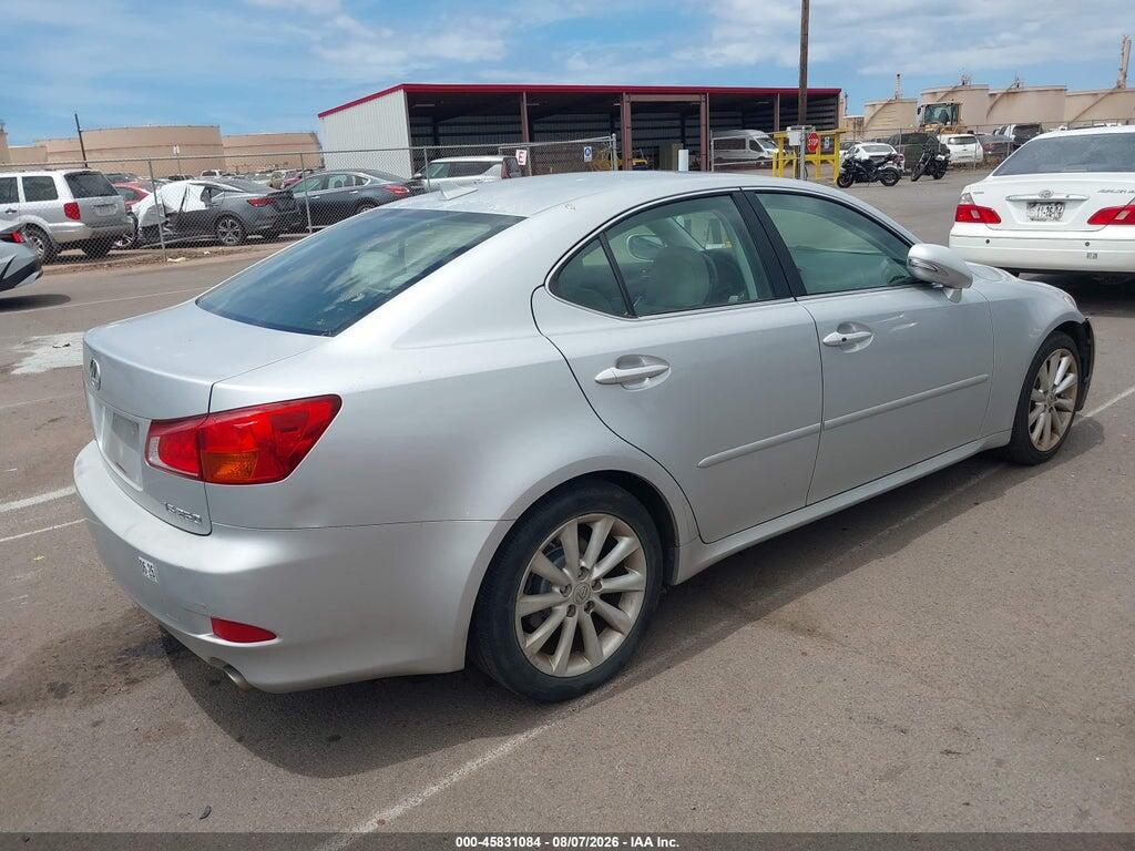 JTHBF5C21A5112794 2010 LEXUS IS 250 photo no. 4