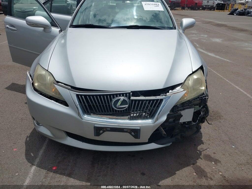 JTHBF5C21A5112794 2010 LEXUS IS 250 photo no. 6