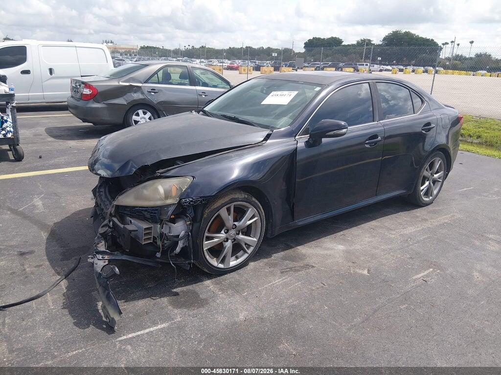 JTHBF5C2XA2100094 2010 LEXUS IS 250 photo no. 2