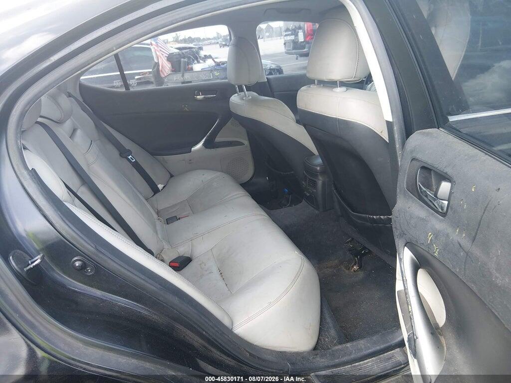 JTHBF5C2XA2100094 2010 LEXUS IS 250 photo no. 8