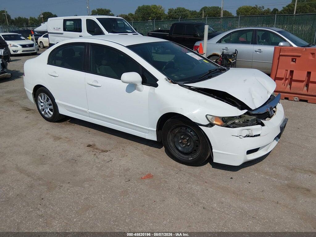 19XFA1F53AE070665 2010 HONDA CIVIC photo no. 1