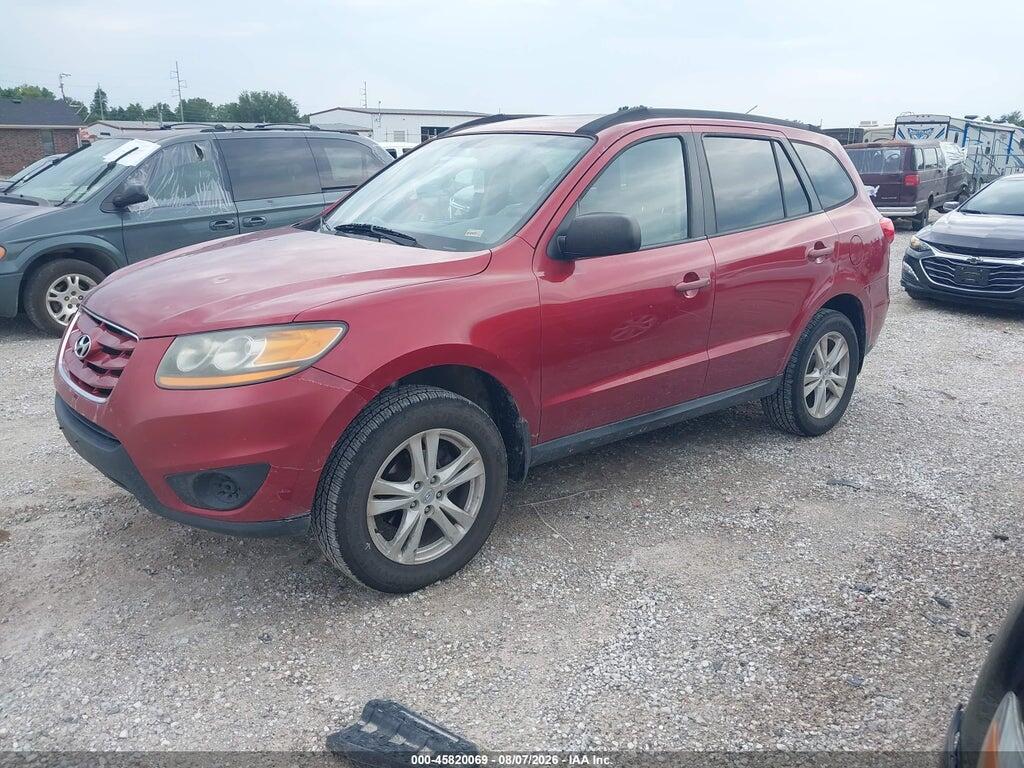 5NMSG3AB2AH416283 2010 HYUNDAI SANTA FE photo no. 2