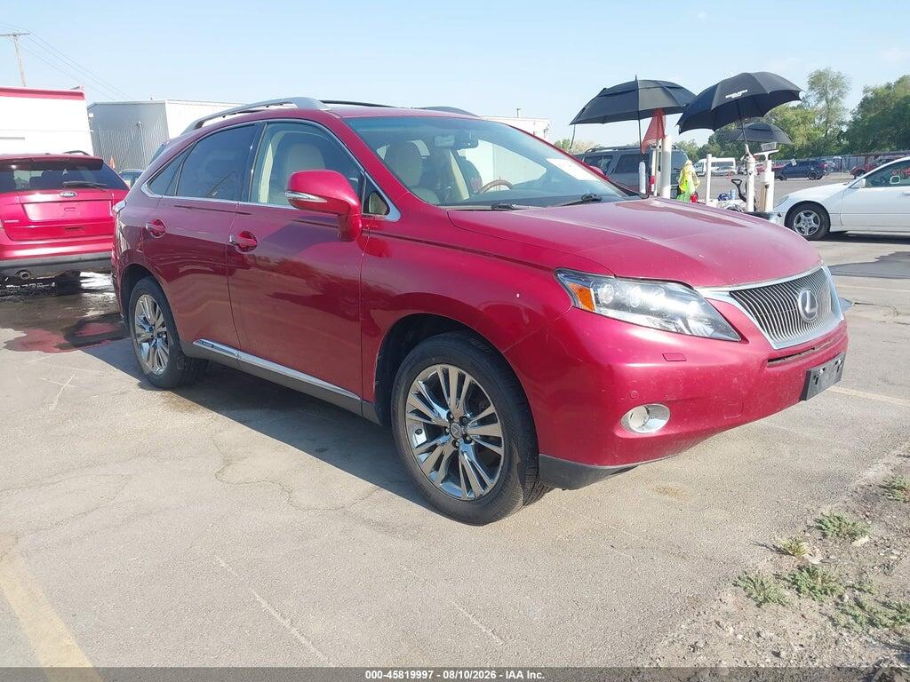 JTJBC1BA9A2026501 2010 LEXUS RX 450H photo no. 1