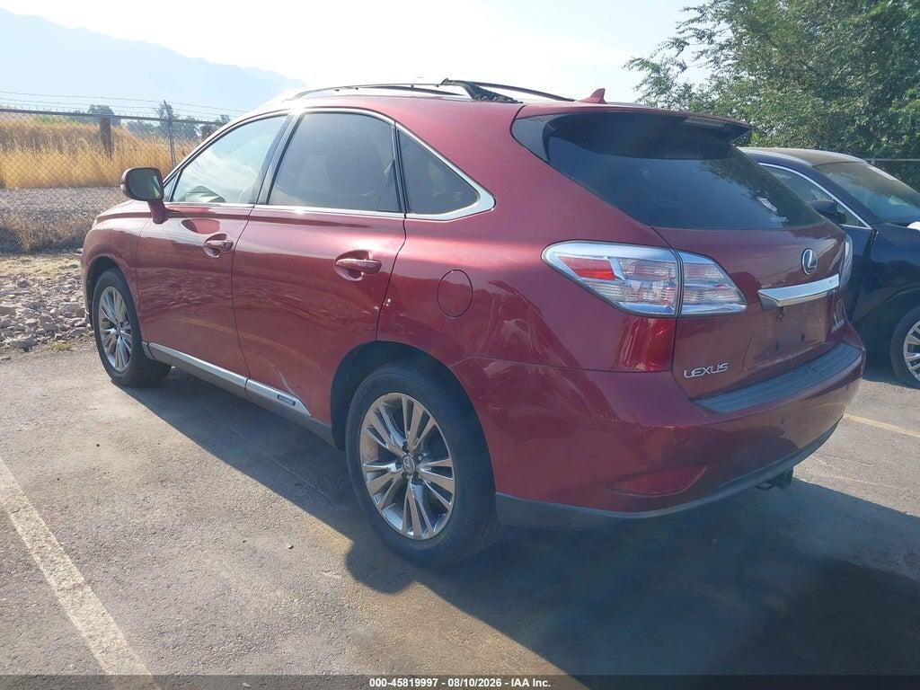 JTJBC1BA9A2026501 2010 LEXUS RX 450H photo no. 3