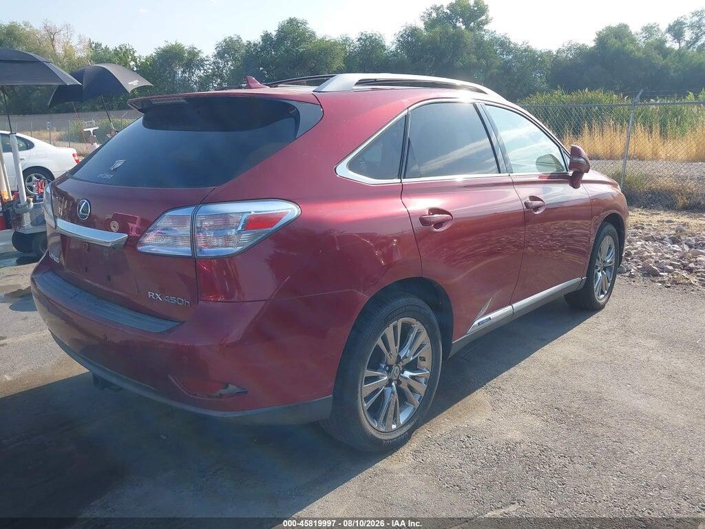 JTJBC1BA9A2026501 2010 LEXUS RX 450H photo no. 4