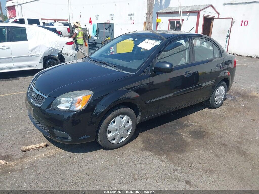 KNADH4A33A6673354 2010 KIA RIO photo no. 2