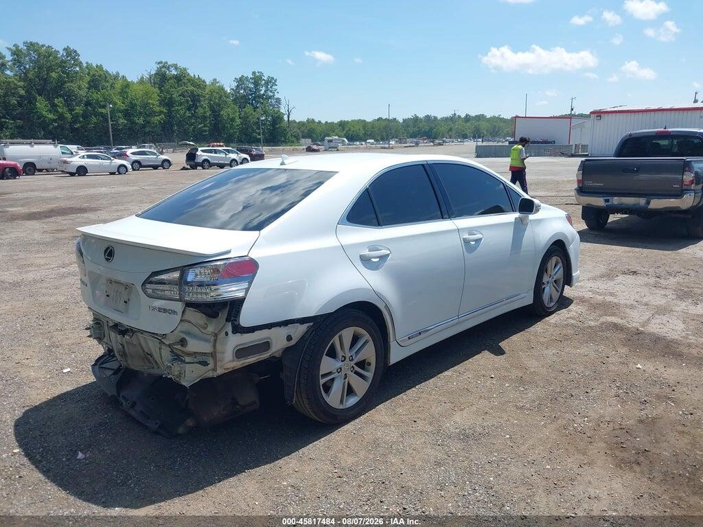 JTHBB1BA9A2023585 2010 LEXUS HS 250H photo no. 4