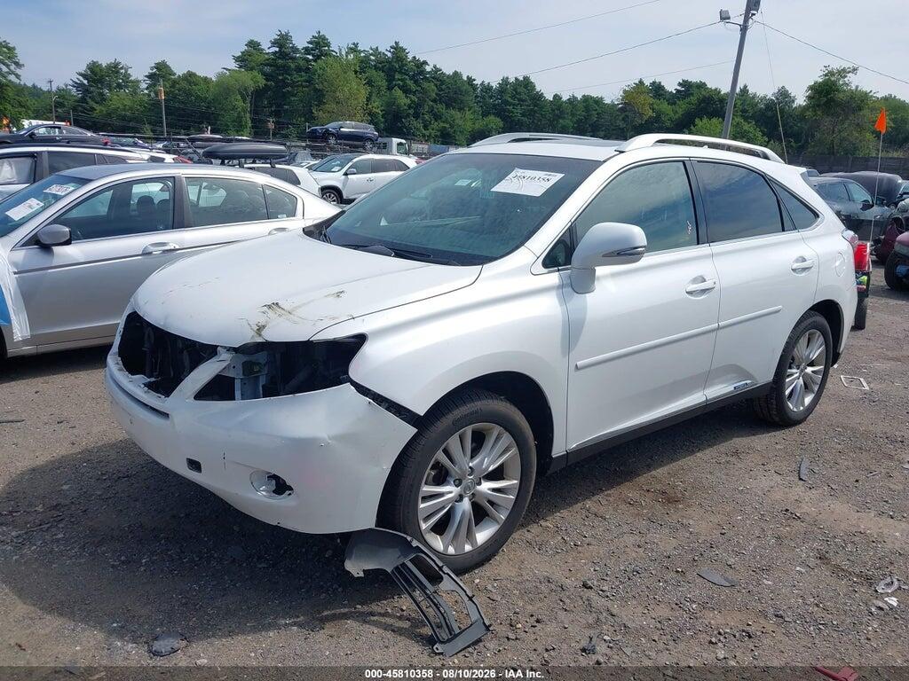 JTJBC1BA8A2409250 2010 LEXUS RX 450H photo no. 2