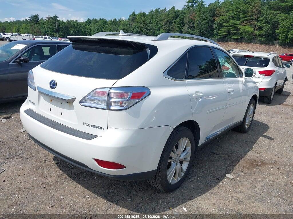 JTJBC1BA8A2409250 2010 LEXUS RX 450H photo no. 4