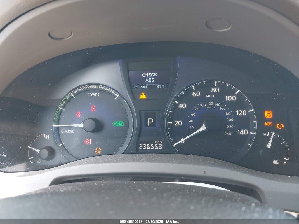 JTJBC1BA8A2409250 2010 LEXUS RX 450H photo no. 7