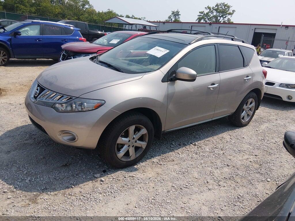 JN8AZ1MW5AW118482 2010 NISSAN MURANO photo no. 2