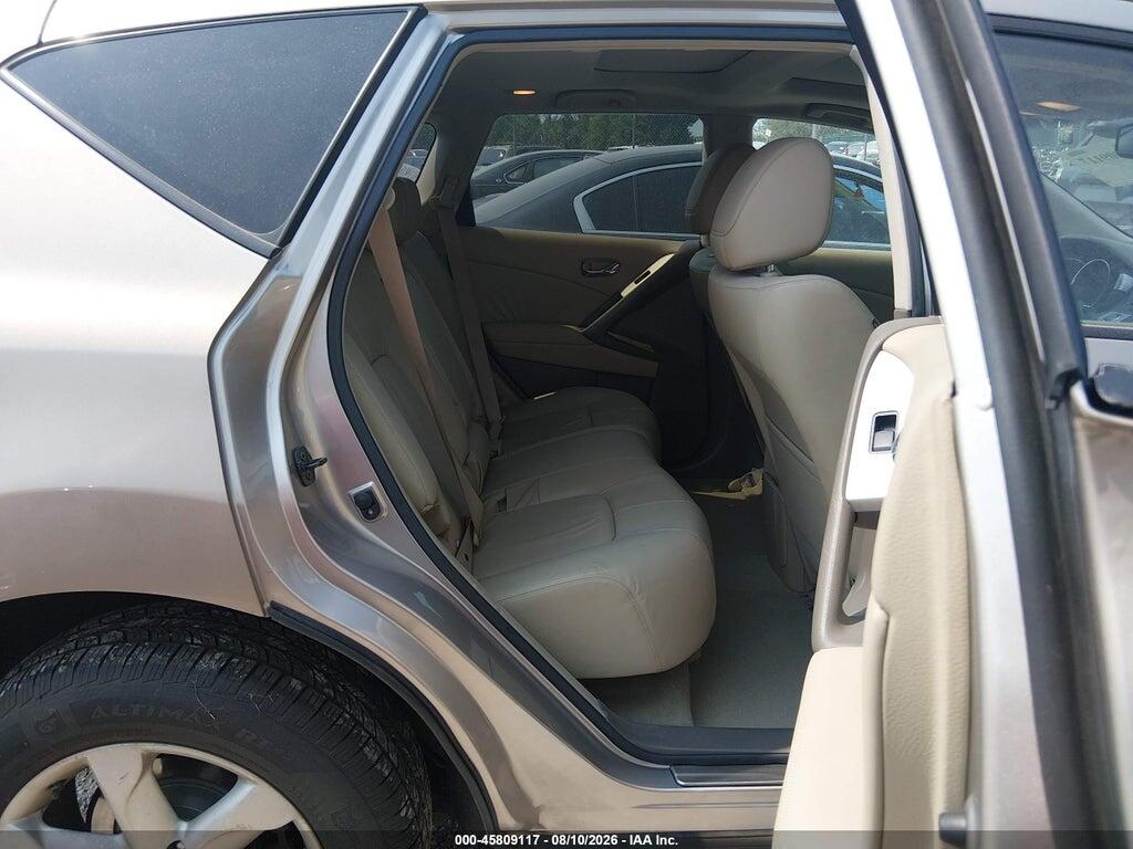 JN8AZ1MW5AW118482 2010 NISSAN MURANO photo no. 8