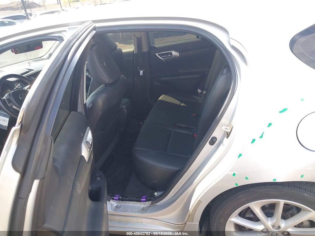 JTHKD5BH0B2038363 2011 LEXUS CT 200H photo no. 8