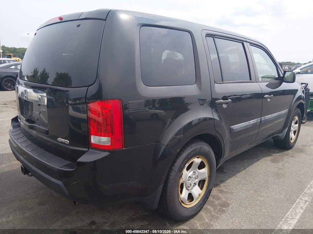 5FNYF4H22BB036470 2011 HONDA PILOT photo no. 4