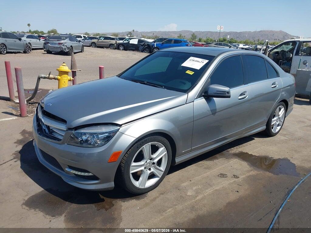 WDDGF8BB6BR168790 2011 MERCEDES-BENZ C 300 photo no. 2