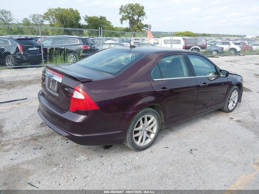 3FAHP0JA4BR210356 2011 FORD FUSION photo no. 4