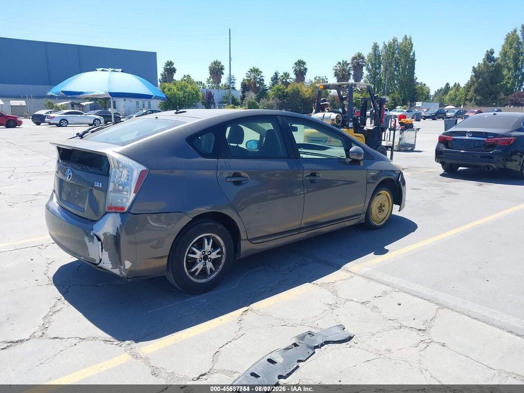 JTDKN3DU6B0263671 2011 TOYOTA PRIUS photo no. 4