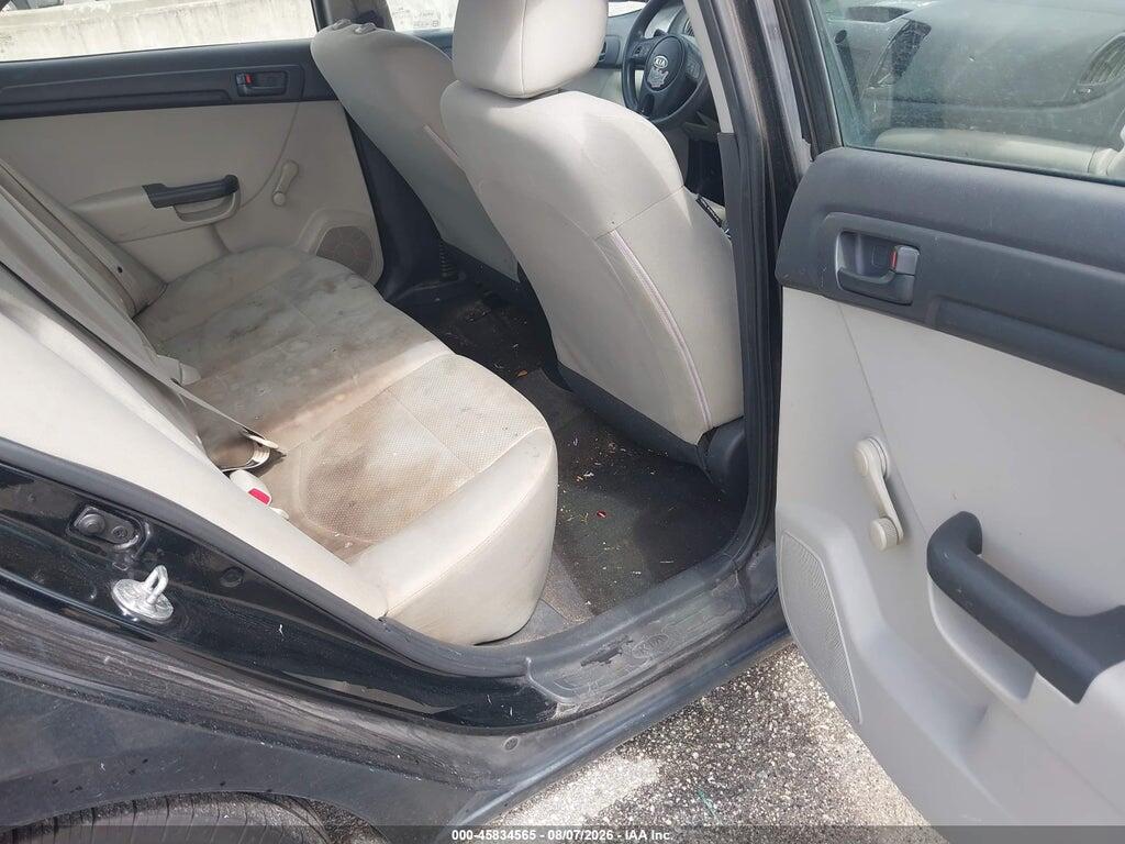 KNAFT4A20B5370215 2011 KIA FORTE photo no. 8