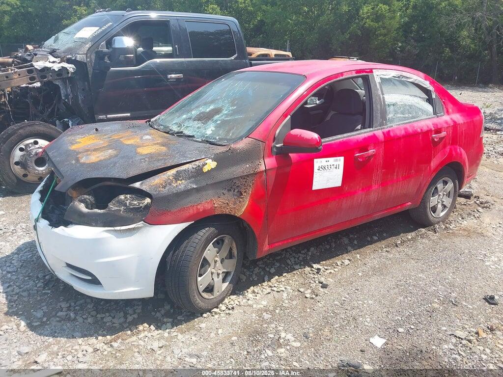 KL1TD5DE0BB160348 2011 CHEVROLET AVEO photo no. 2