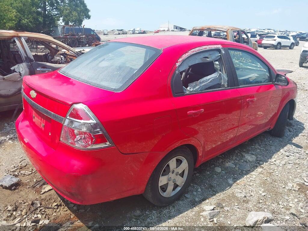KL1TD5DE0BB160348 2011 CHEVROLET AVEO photo no. 4