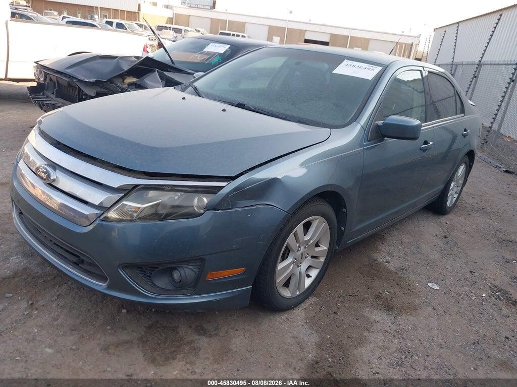 3FAHP0HA5BR127735 2011 FORD FUSION photo no. 2