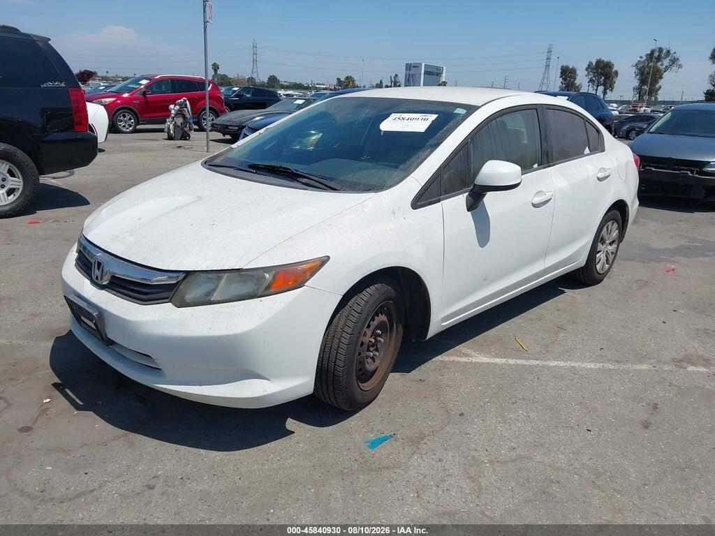19XFB2F56CE333947 2012 HONDA CIVIC photo no. 2