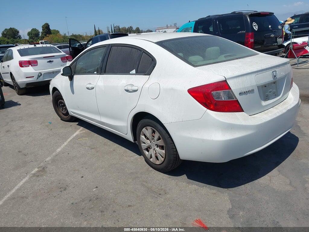 19XFB2F56CE333947 2012 HONDA CIVIC photo no. 3