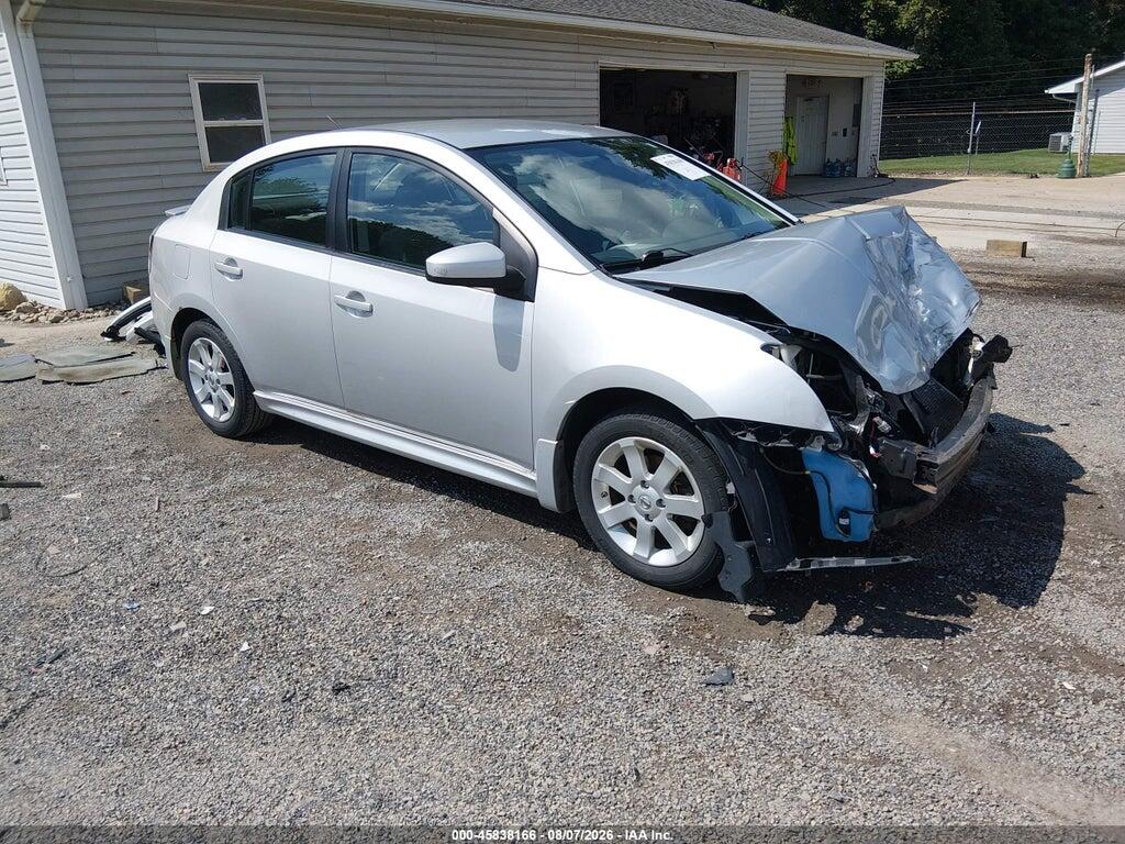 3N1AB6AP4CL781841 2012 NISSAN SENTRA photo no. 1