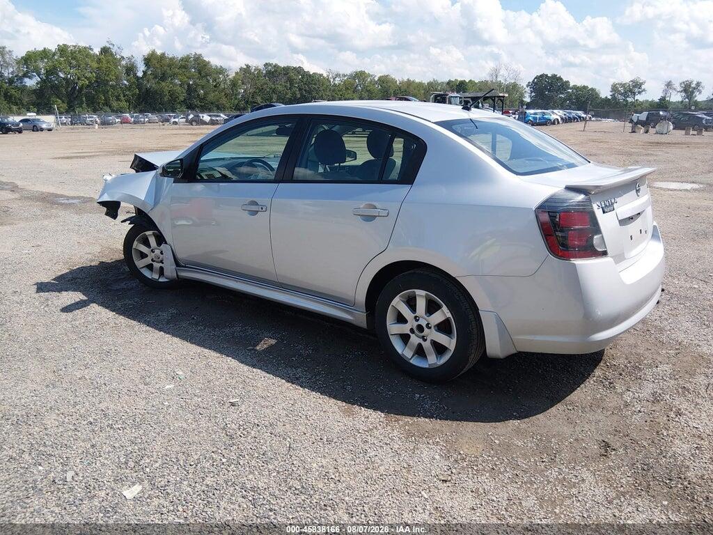 3N1AB6AP4CL781841 2012 NISSAN SENTRA photo no. 3