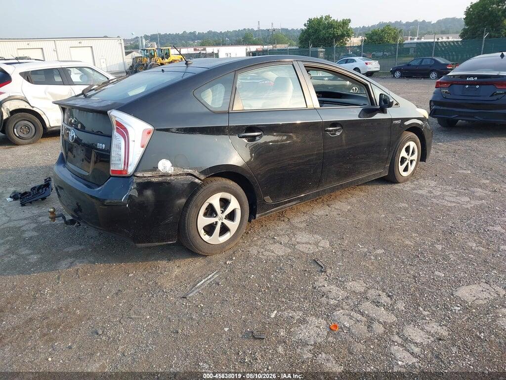 JTDKN3DU1C5497852 2012 TOYOTA PRIUS photo no. 4