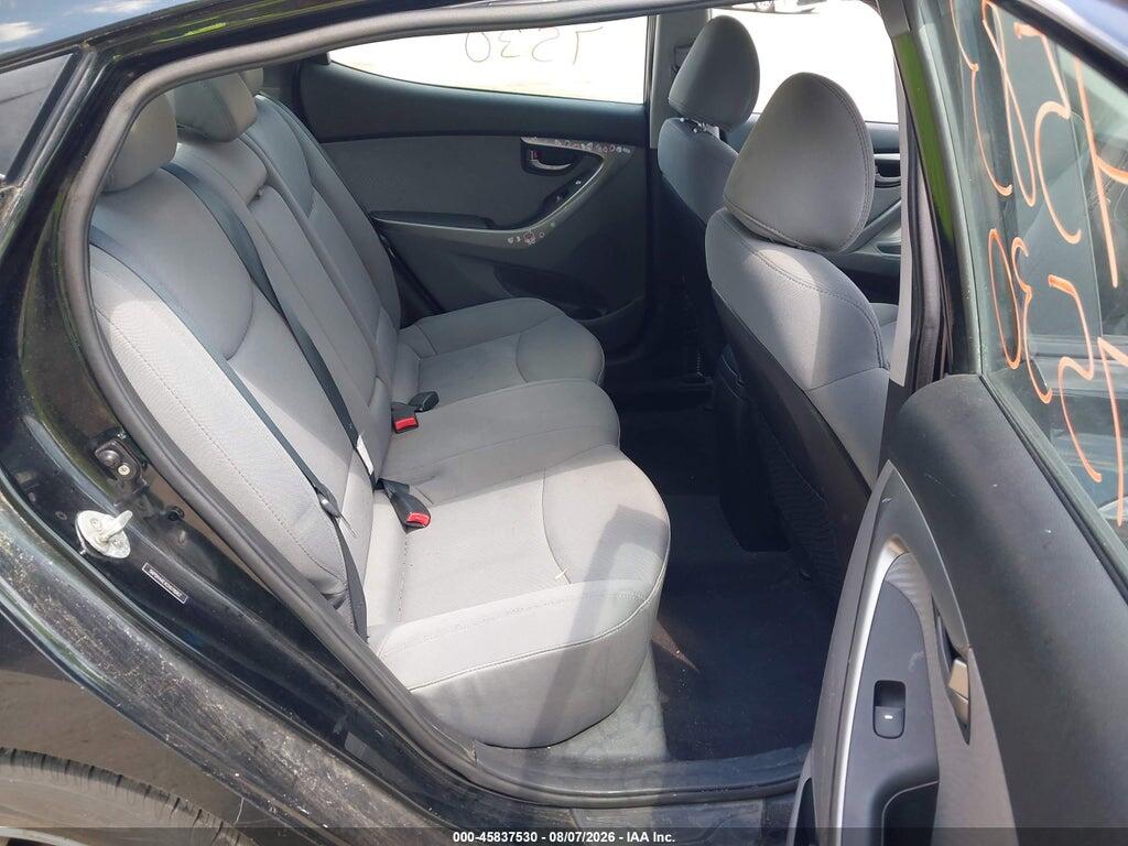 5NPDH4AEXCH078062 2012 HYUNDAI ELANTRA photo no. 8