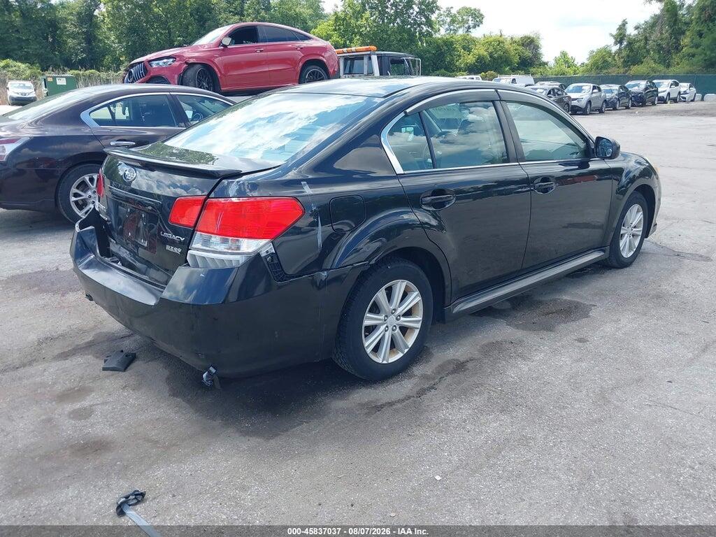 4S3BMBG69C3018020 2012 SUBARU LEGACY photo no. 4