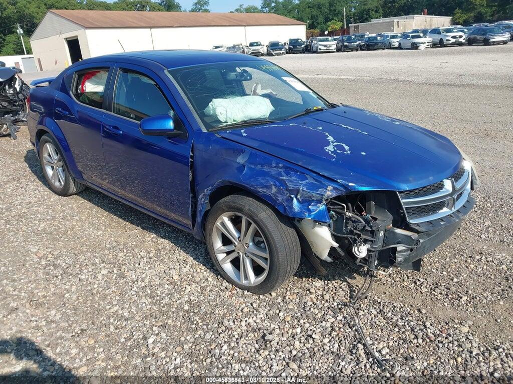 1C3CDZCB6CN313665 2012 DODGE AVENGER photo no. 1