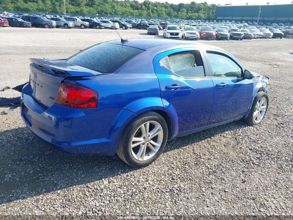 1C3CDZCB6CN313665 2012 DODGE AVENGER photo no. 4
