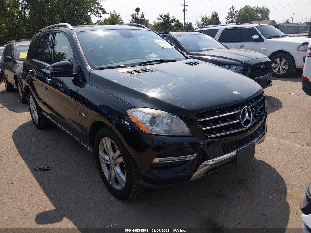 4JGDA5HB3CA030055 2012 MERCEDES-BENZ ML 350 photo no. 1