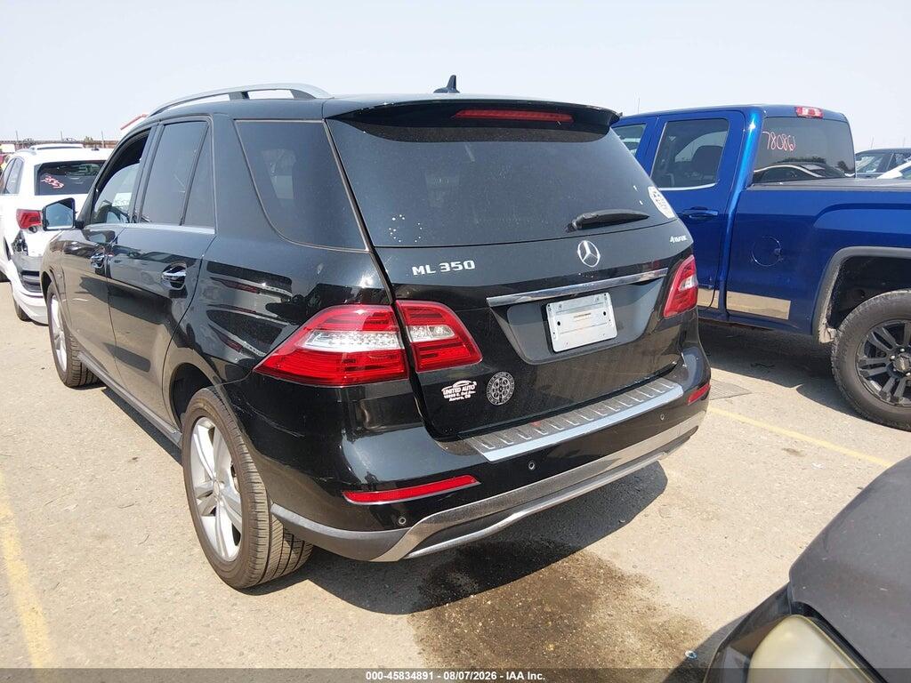 4JGDA5HB3CA030055 2012 MERCEDES-BENZ ML 350 photo no. 3