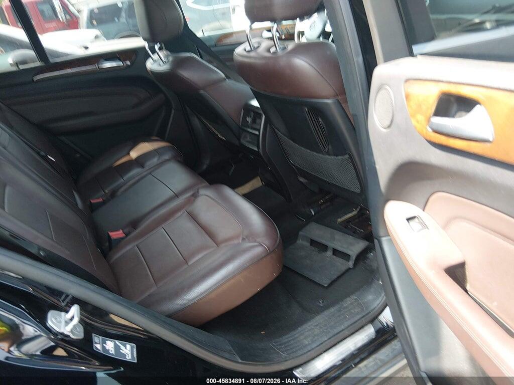 4JGDA5HB3CA030055 2012 MERCEDES-BENZ ML 350 photo no. 8