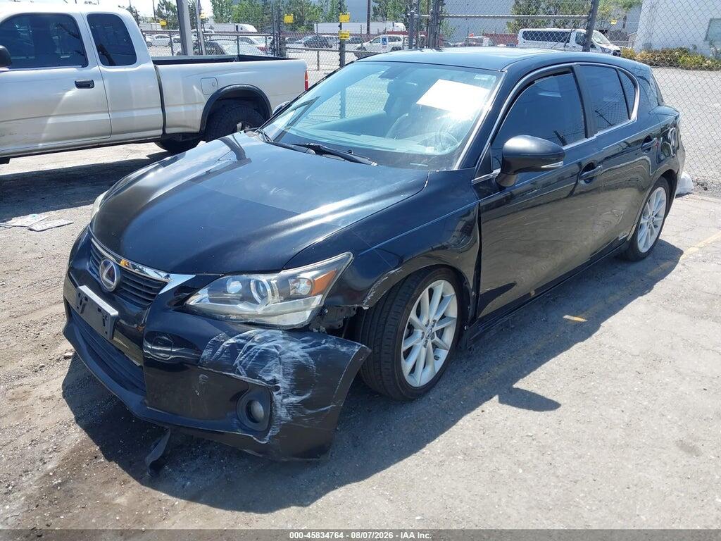 JTHKD5BH6C2098889 2012 LEXUS CT 200H photo no. 2