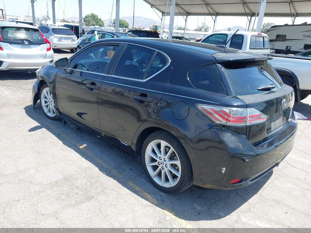 JTHKD5BH6C2098889 2012 LEXUS CT 200H photo no. 3