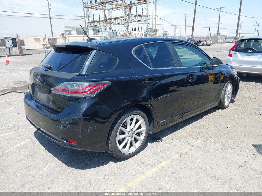 JTHKD5BH6C2098889 2012 LEXUS CT 200H photo no. 4