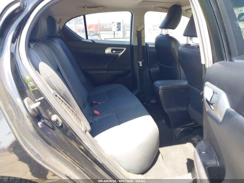 JTHKD5BH6C2098889 2012 LEXUS CT 200H photo no. 8