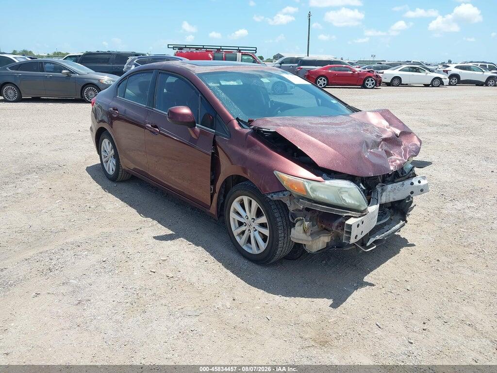 19XFB2F93CE045127 2012 HONDA CIVIC photo no. 1