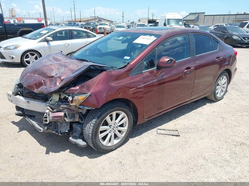19XFB2F93CE045127 2012 HONDA CIVIC photo no. 2