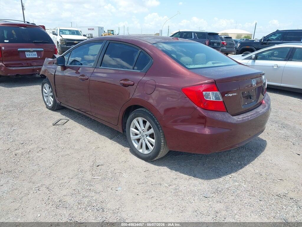 19XFB2F93CE045127 2012 HONDA CIVIC photo no. 3