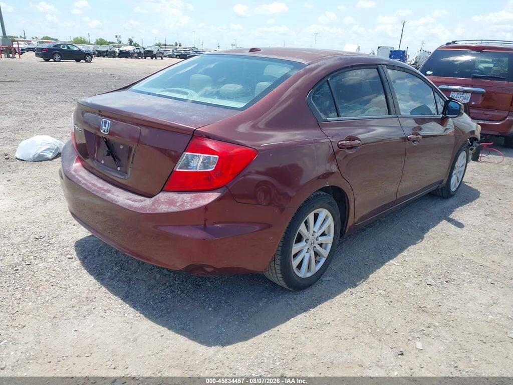 19XFB2F93CE045127 2012 HONDA CIVIC photo no. 4