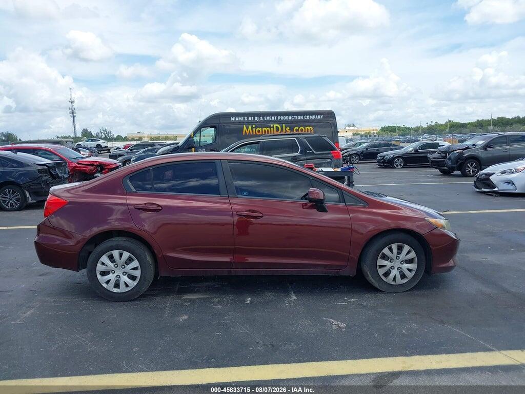19XFB2F57CE065488 2012 HONDA CIVIC photo no. 12