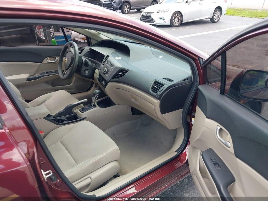 19XFB2F57CE065488 2012 HONDA CIVIC photo no. 5