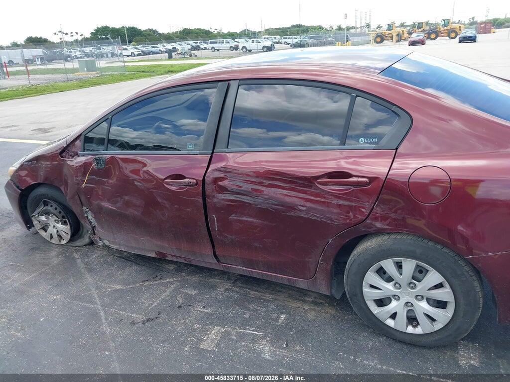 19XFB2F57CE065488 2012 HONDA CIVIC photo no. 6