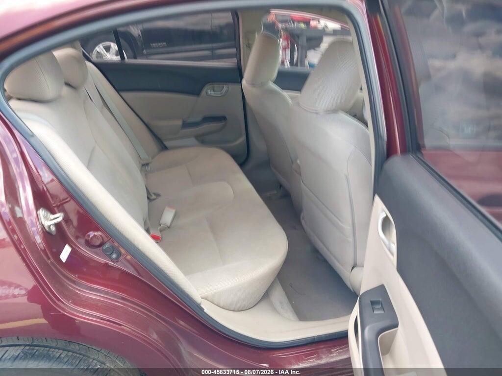 19XFB2F57CE065488 2012 HONDA CIVIC photo no. 8