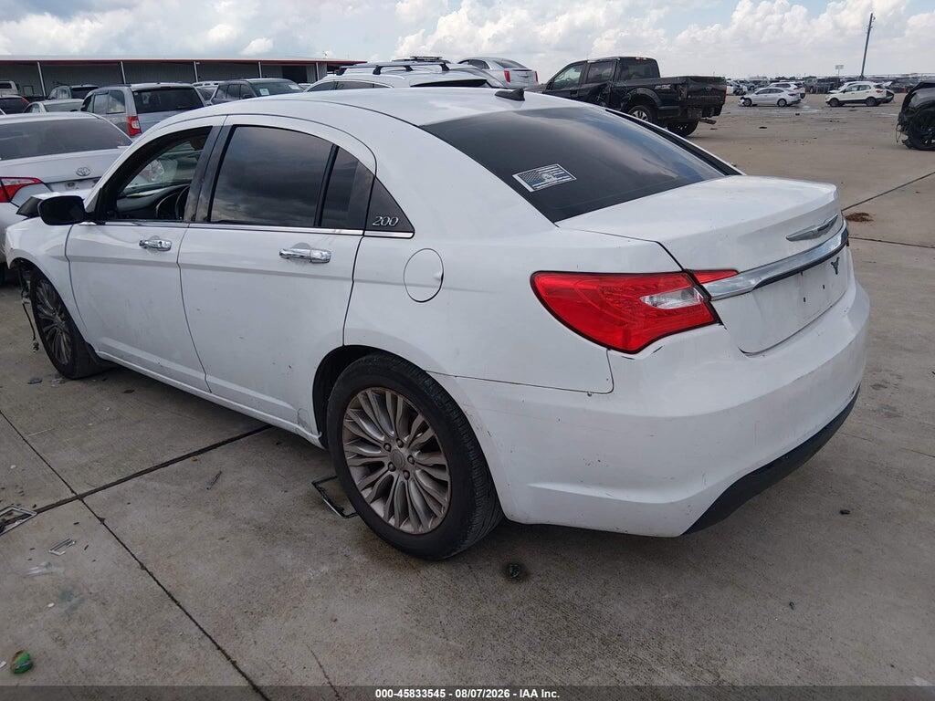1C3CCBCG0CN127870 2012 CHRYSLER 200 photo no. 3
